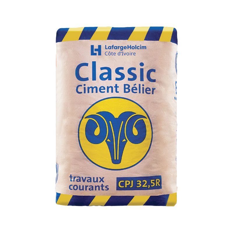 Ciment Bélier Classic CPJ 32,5R la tonne